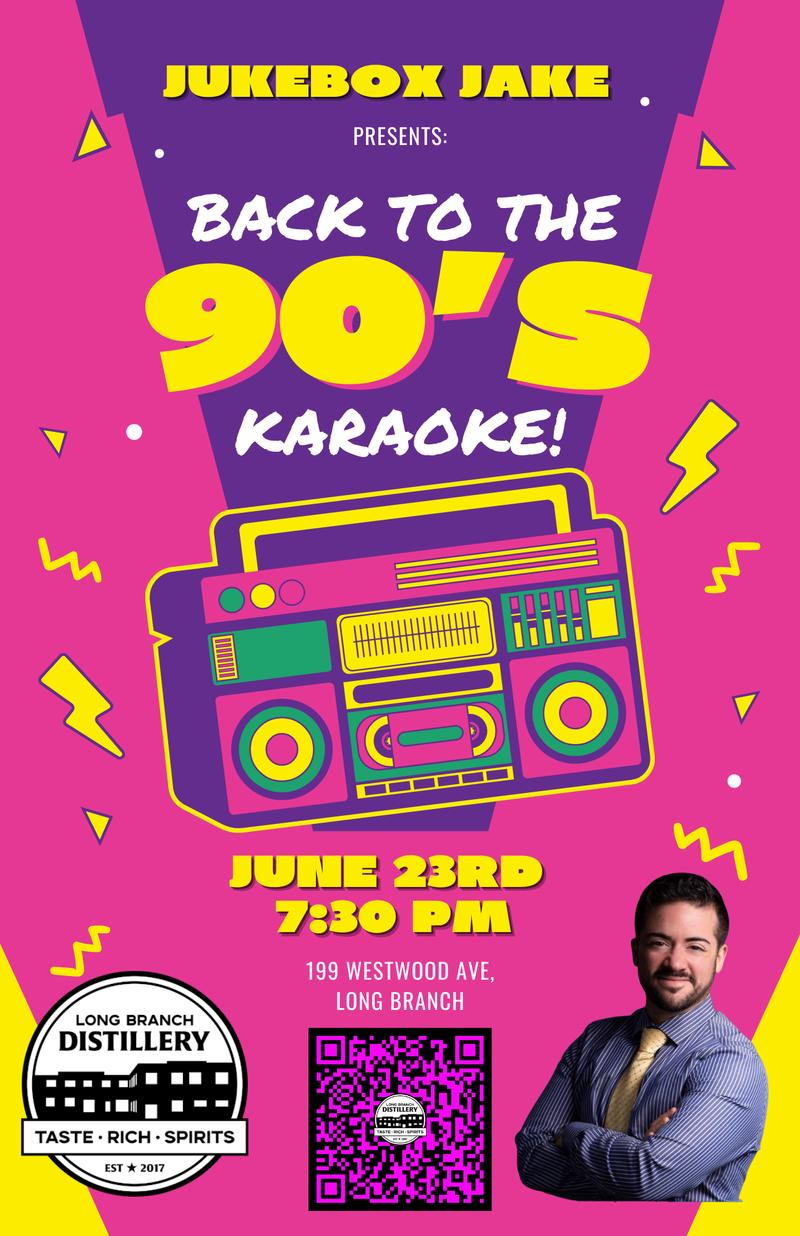 Back to the 90's Karaoke @ Long Branch Distillery