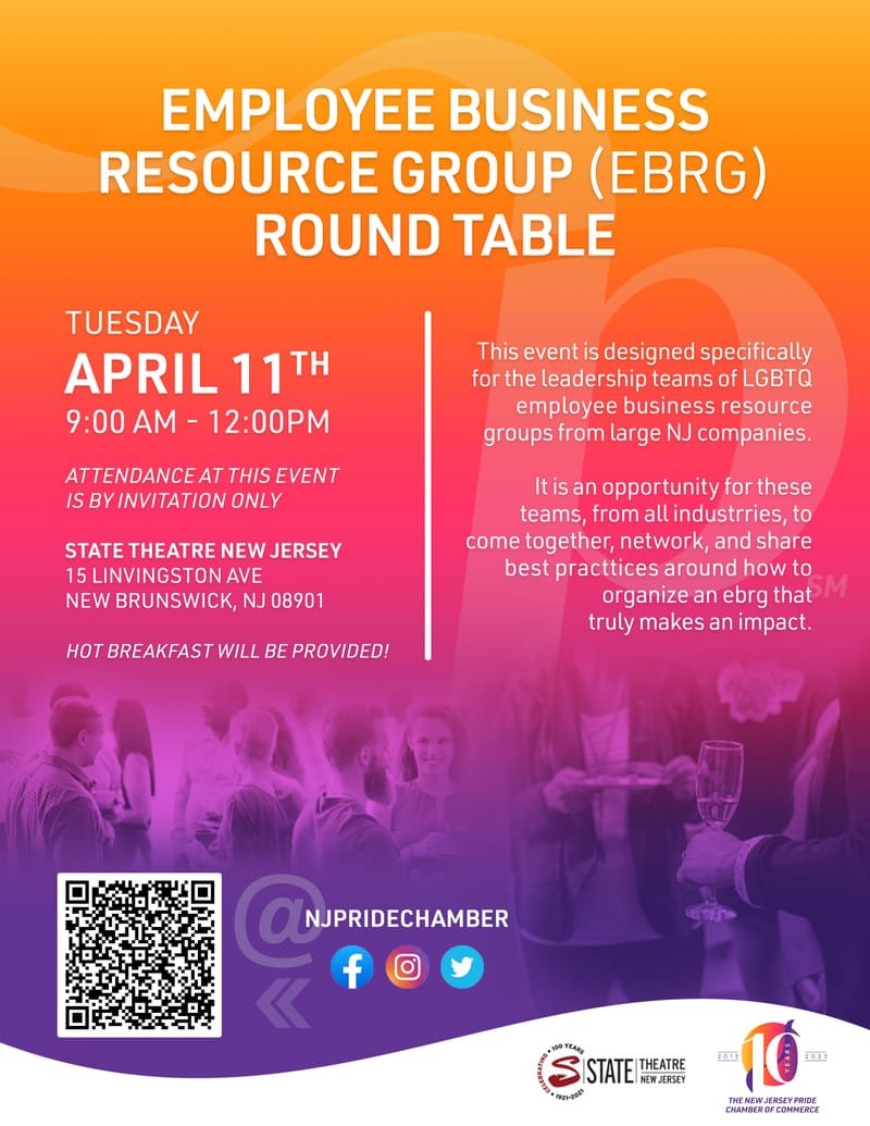 NJPCC- LGBTQ Employee Business Resource Group (EBRG) Roundtable Summit