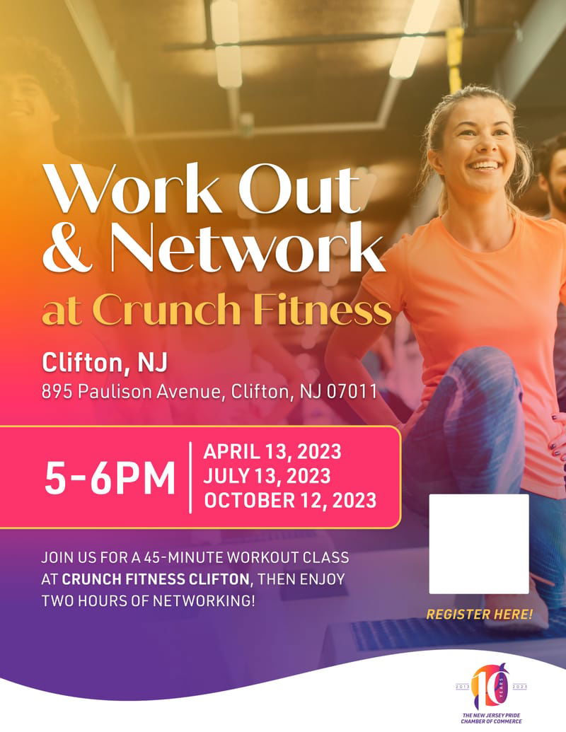 Work Out & Network at Crunch Fitness - Clifton!
