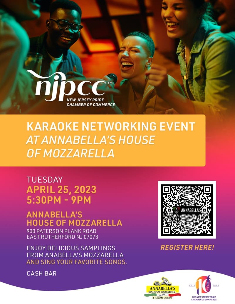 NJPCC Networking Karaoke Night at Annabella's!