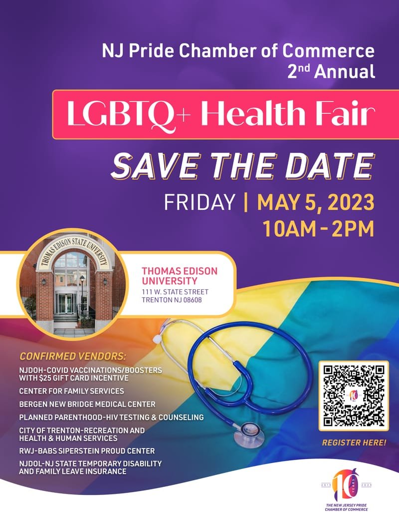 NJPCC 2nd Annual LGBT Health and Wellness Fair
