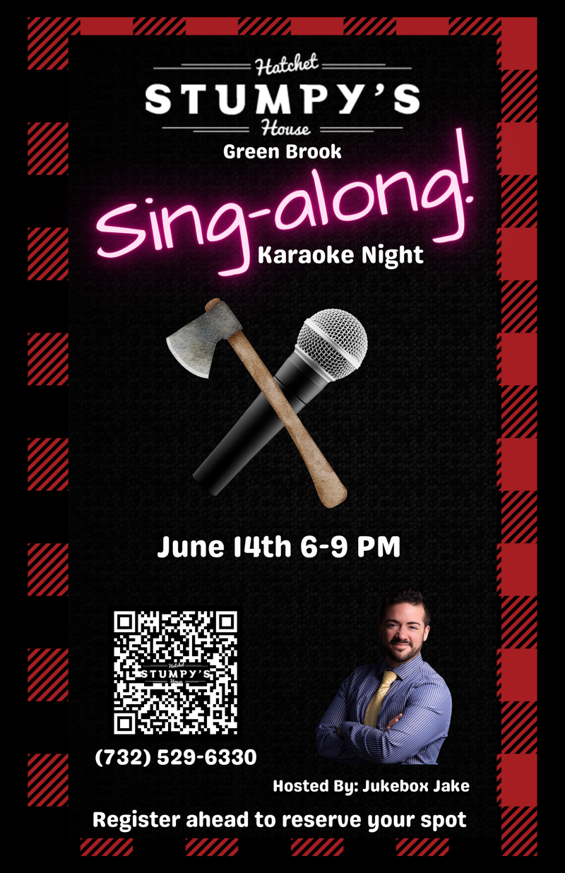 Stumpy's Hatchet House Sing-Along Karaoke Night!