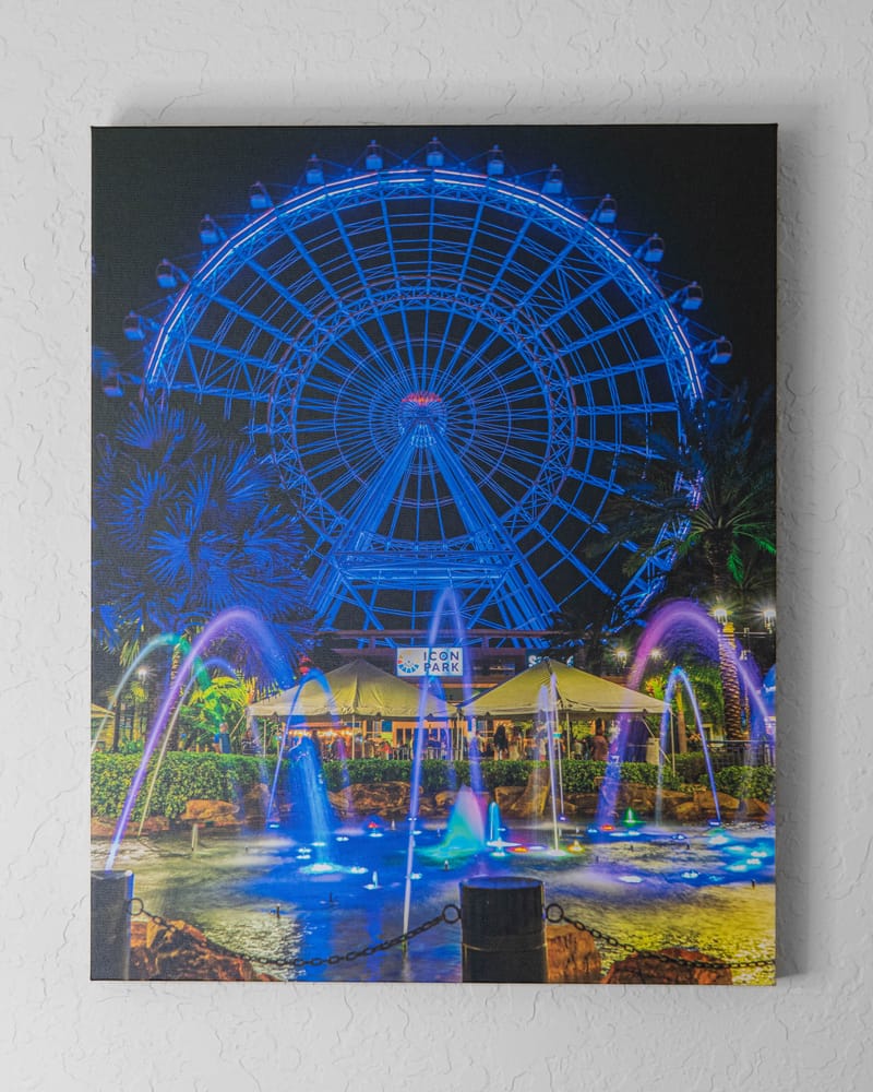 City Lights 16" x 20" Edspaceman Wall Art