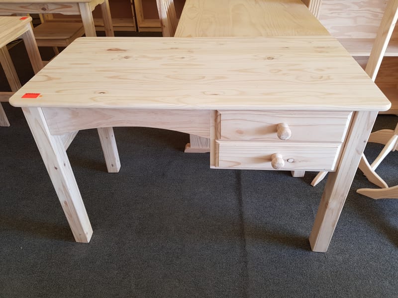 Two Drawer Desk Quality Pine