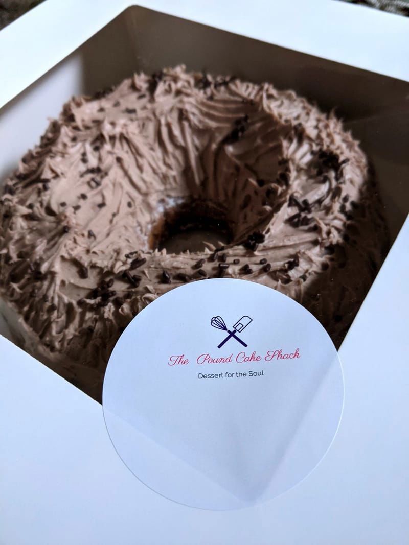 Cookie's Whipped Coco Chocolate Pound Cake