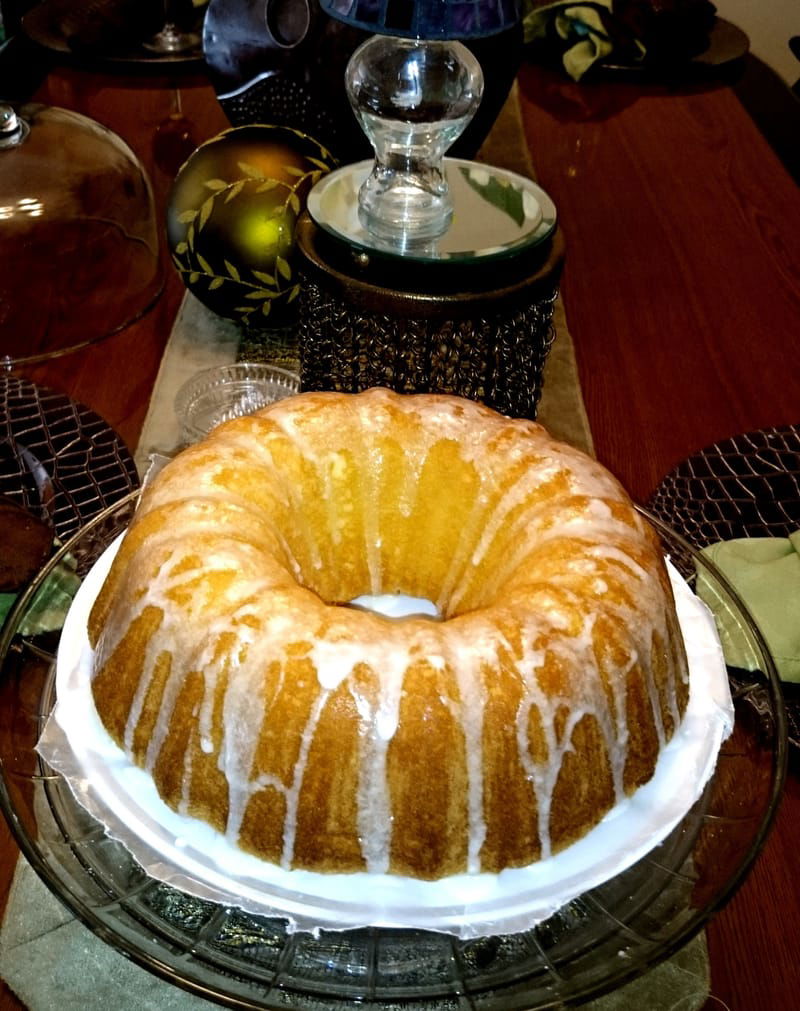 Bell's Butter Bourbon Whisky Pound Cake