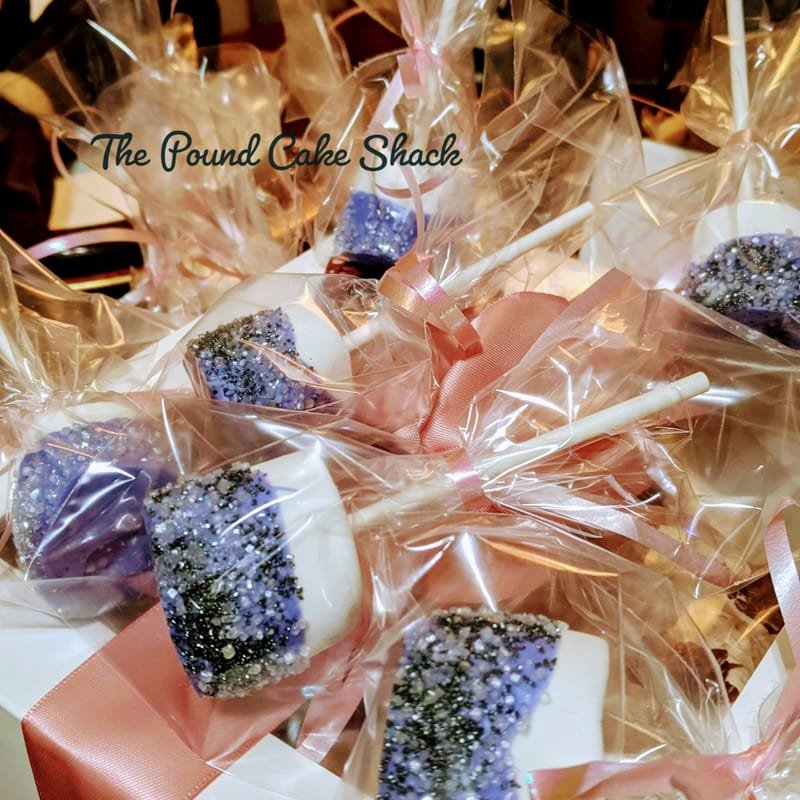 Blinged Out Marshmallow Pops