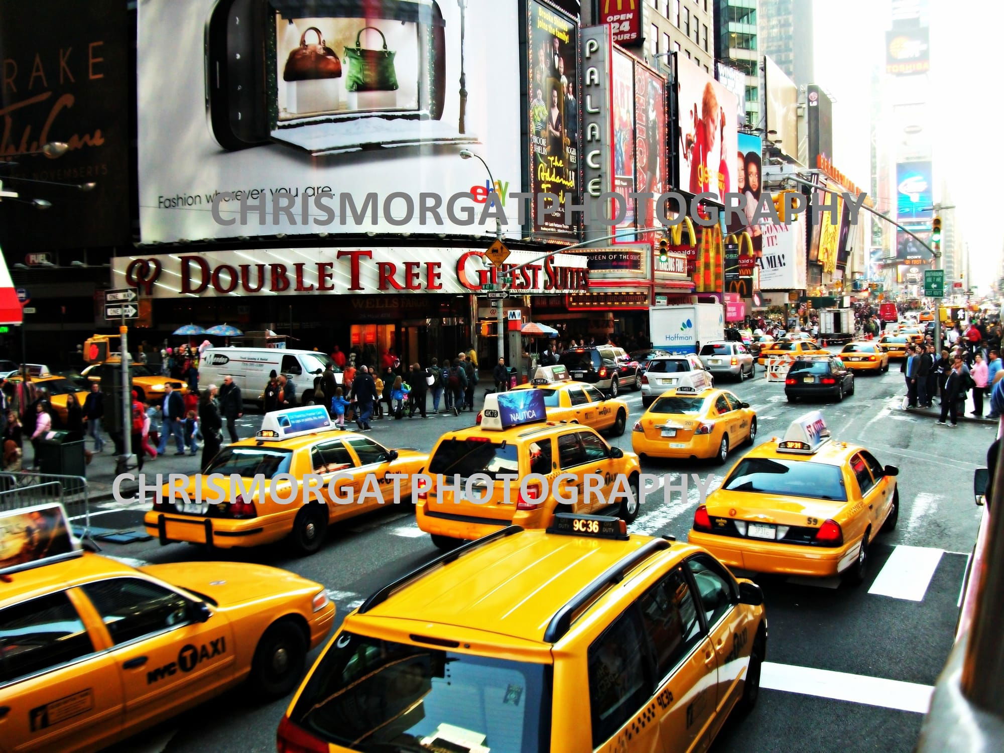Yellow Cabs, NYC