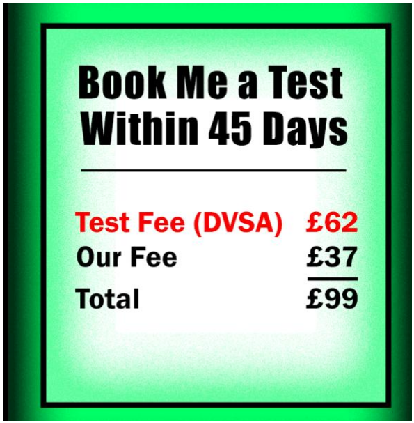 Book me a Test within 45 days