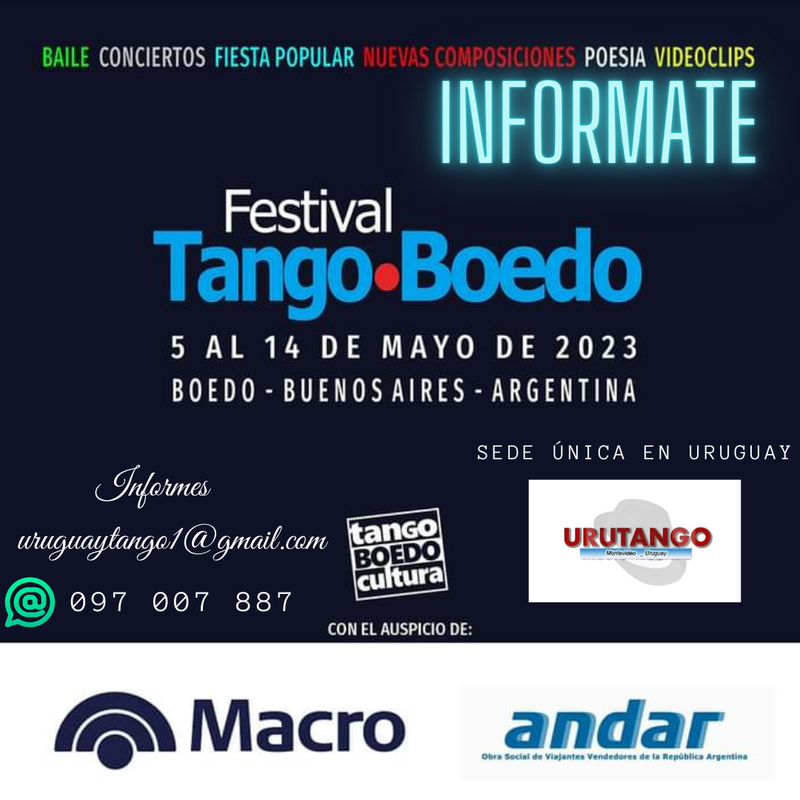 FINAL FESTIVAL BOEDO 2023 Argentina-Uruguay