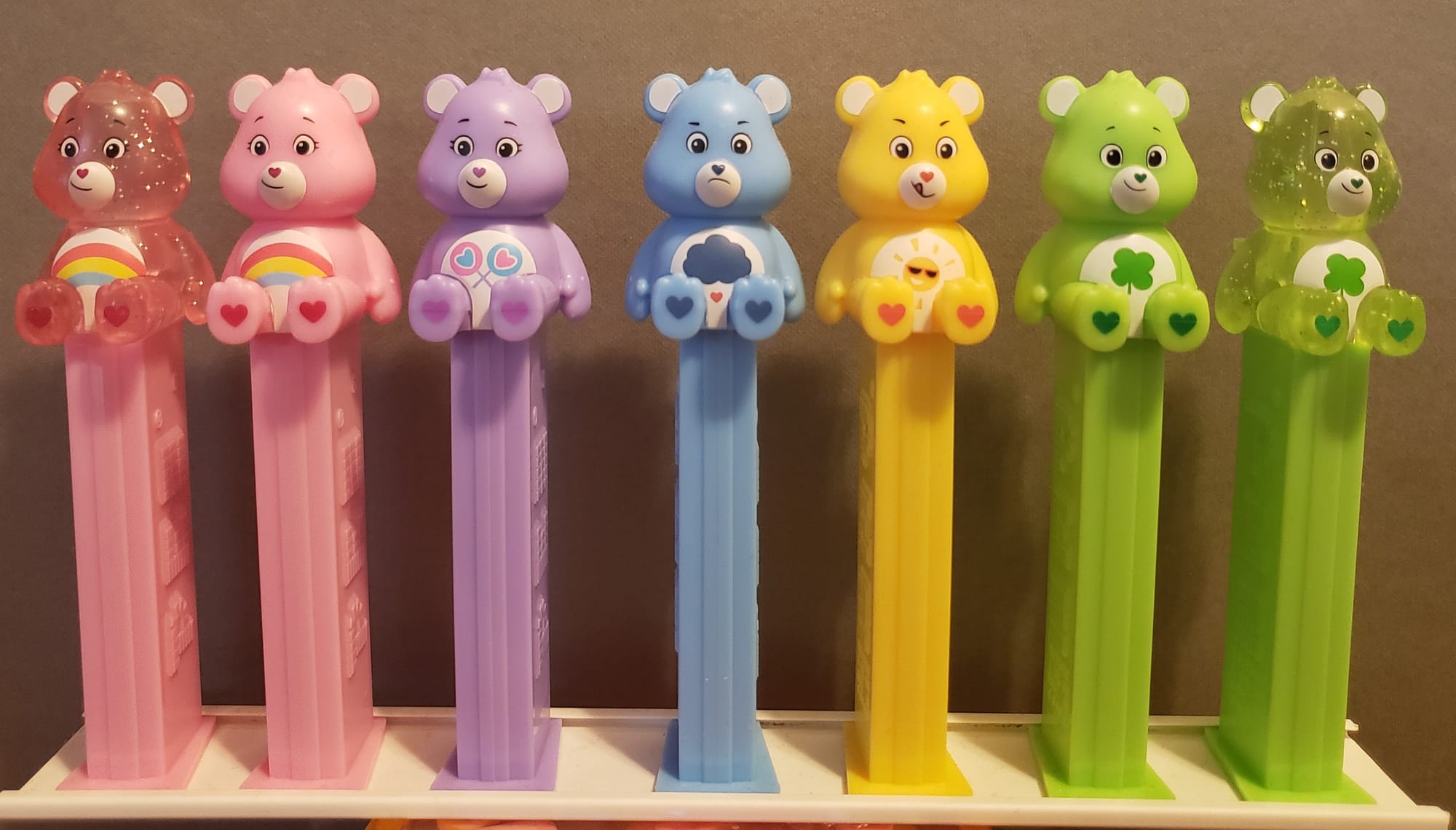 Share Bear PEZ Dispenser & Candy, Care Bears