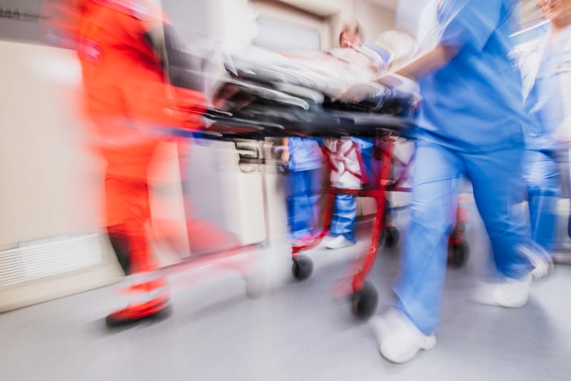Rettungskräfte und Notaufnahmen