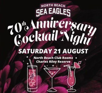 70th anniversary cocktail night