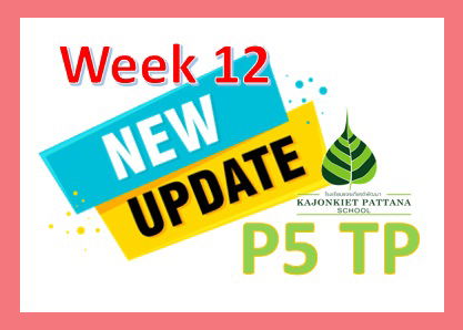 Week 12 Update, 13th September 2021