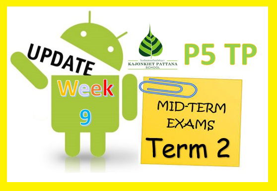 Week 9 Update: Midterm Assessment, 17th January 2022