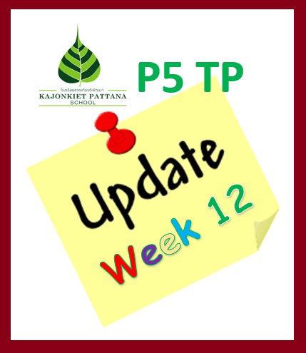 Week 12 Update, 7th February 2022