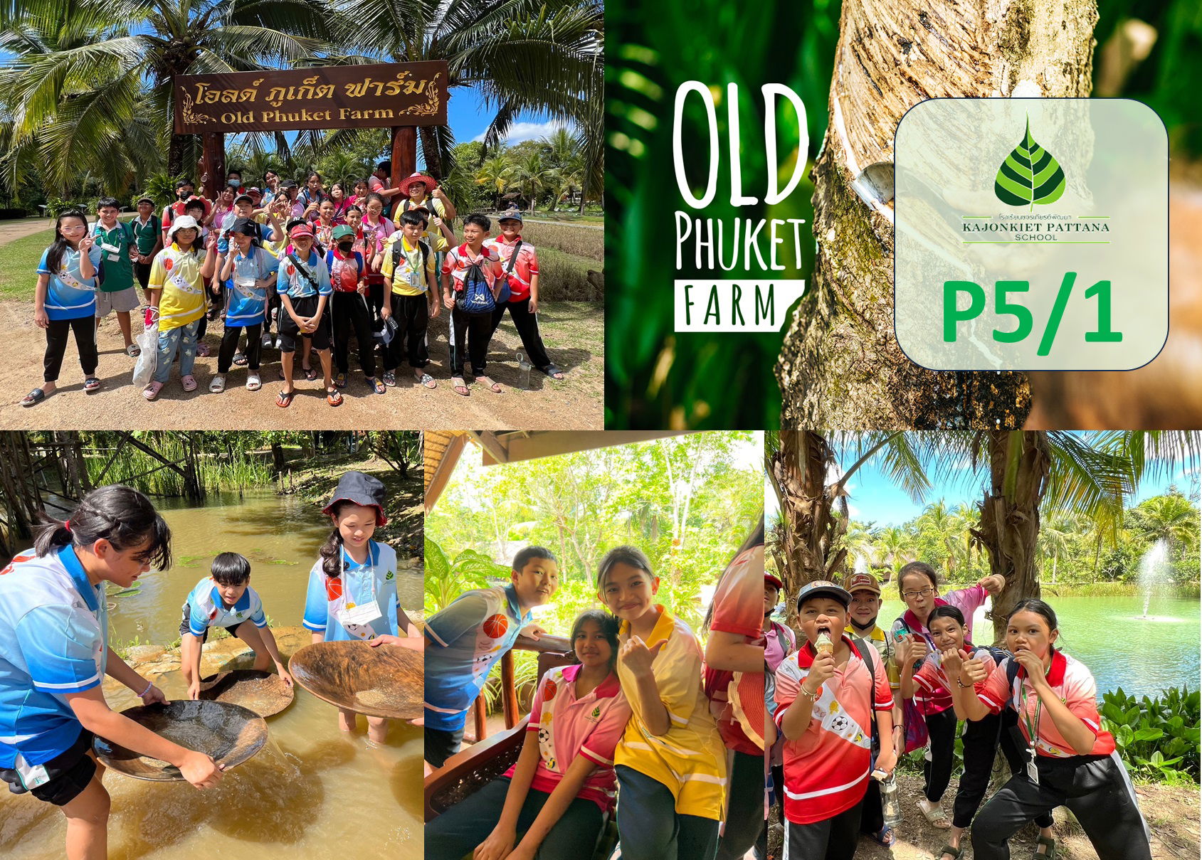 P5/1 Educational Trip: Old Phuket Farm, 3rd November 2023