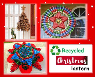 Q2 PROJECT: "RECYCLED CHRISTMAS LANTERN"