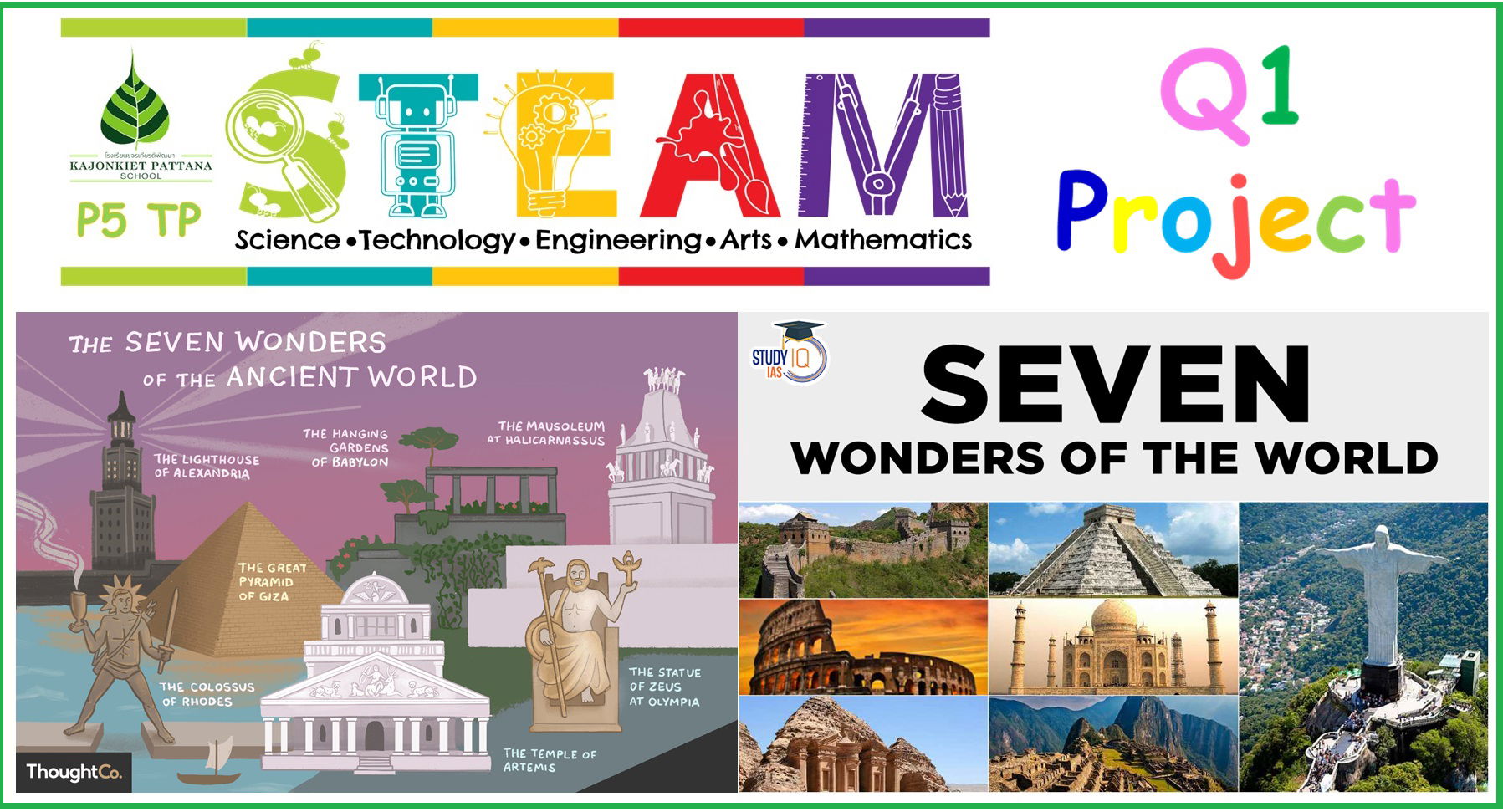 Q3 Project: STEAM: Wonders of the World