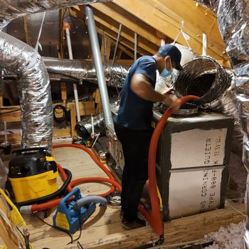 Air duct basic cleaning