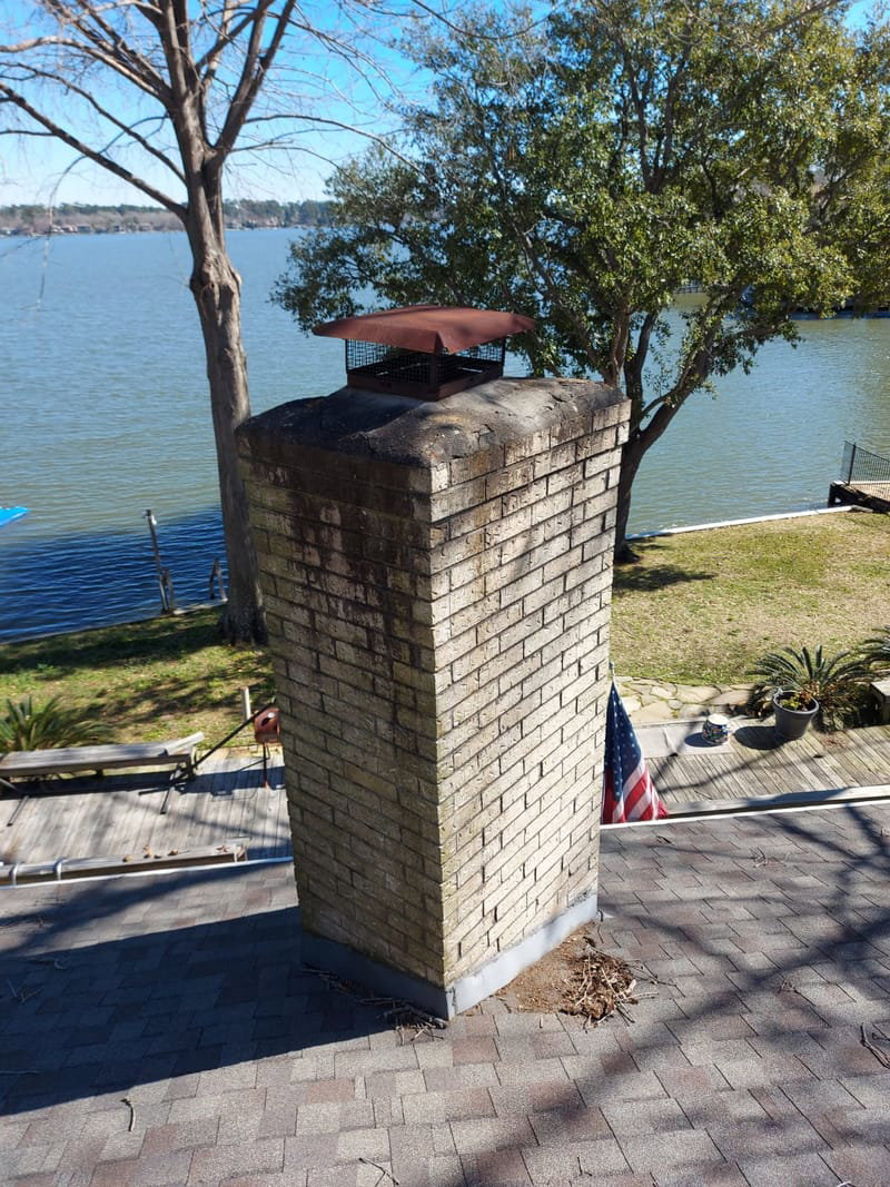 Chimney deep cleaning