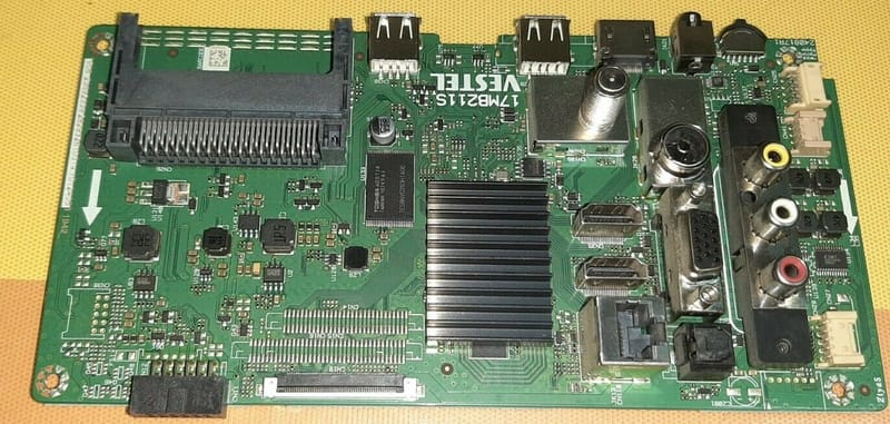 Carte d'Alimentation TV Vestel 17IPS22 (2353371990066) pour Hitachi 55F501HK5110 + vis de fixation - Photo, audio & vidéo
