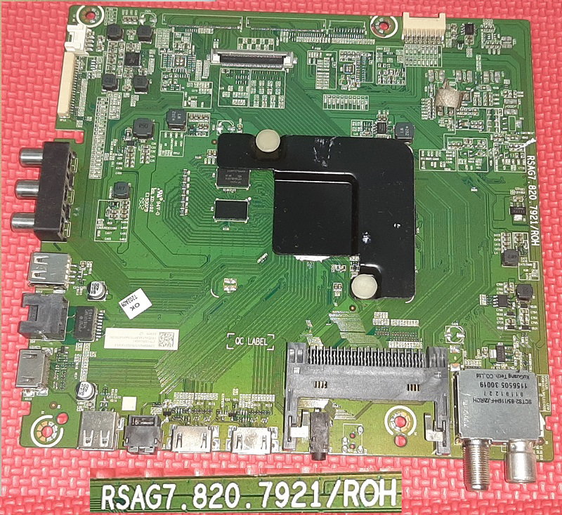 Carte Mère HISENSE RSAG7.820.10316 - Compatible TV 50A7120F - Occasion Testée Fonctionnelle
