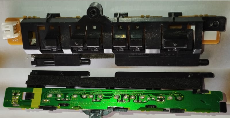 KIT RIPARAZIONE PULSANTI TASTIERA PANASONIC KX-TGA541s KX-TGA542m KX - Foto 6