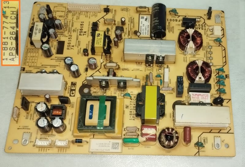 Carte T-Con Pour TV Sony KDL-32EX600 – Occasion, Opérationnelle, Marques D'usure Légères