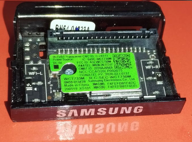 BN64-04333A BN59-01342B PLACA IR PCB WIFI BOARD SAMSUNG UE43TU7005KXX