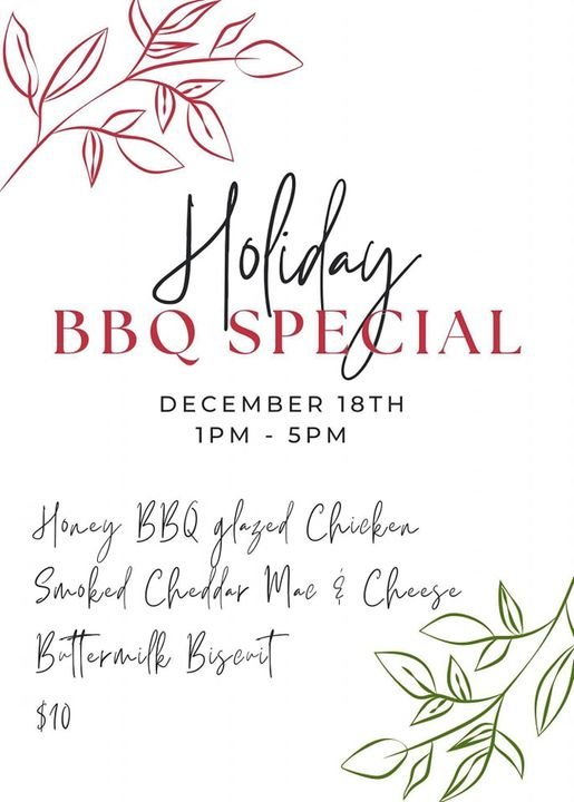 Holiday BBQ Special