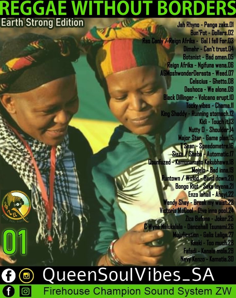 QueenSoulVibes SA Presents: #ReggaeWithoutBorders Mixtape - EarthStrong Edition 01