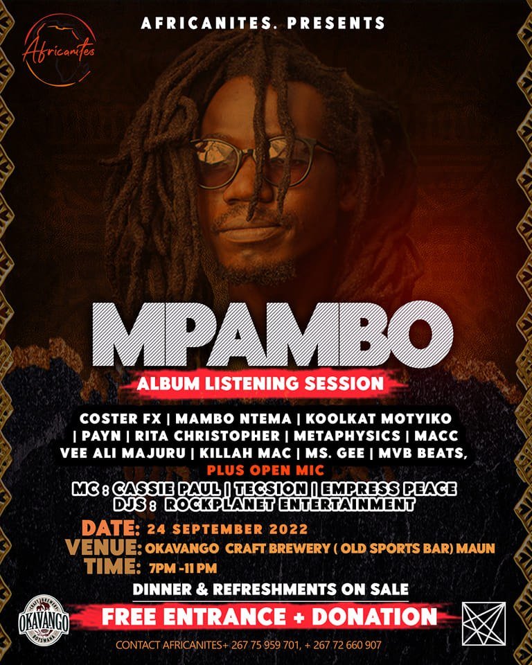 Event| Album Listening Session -Mambo Ntema "MPAMBO" THE EP