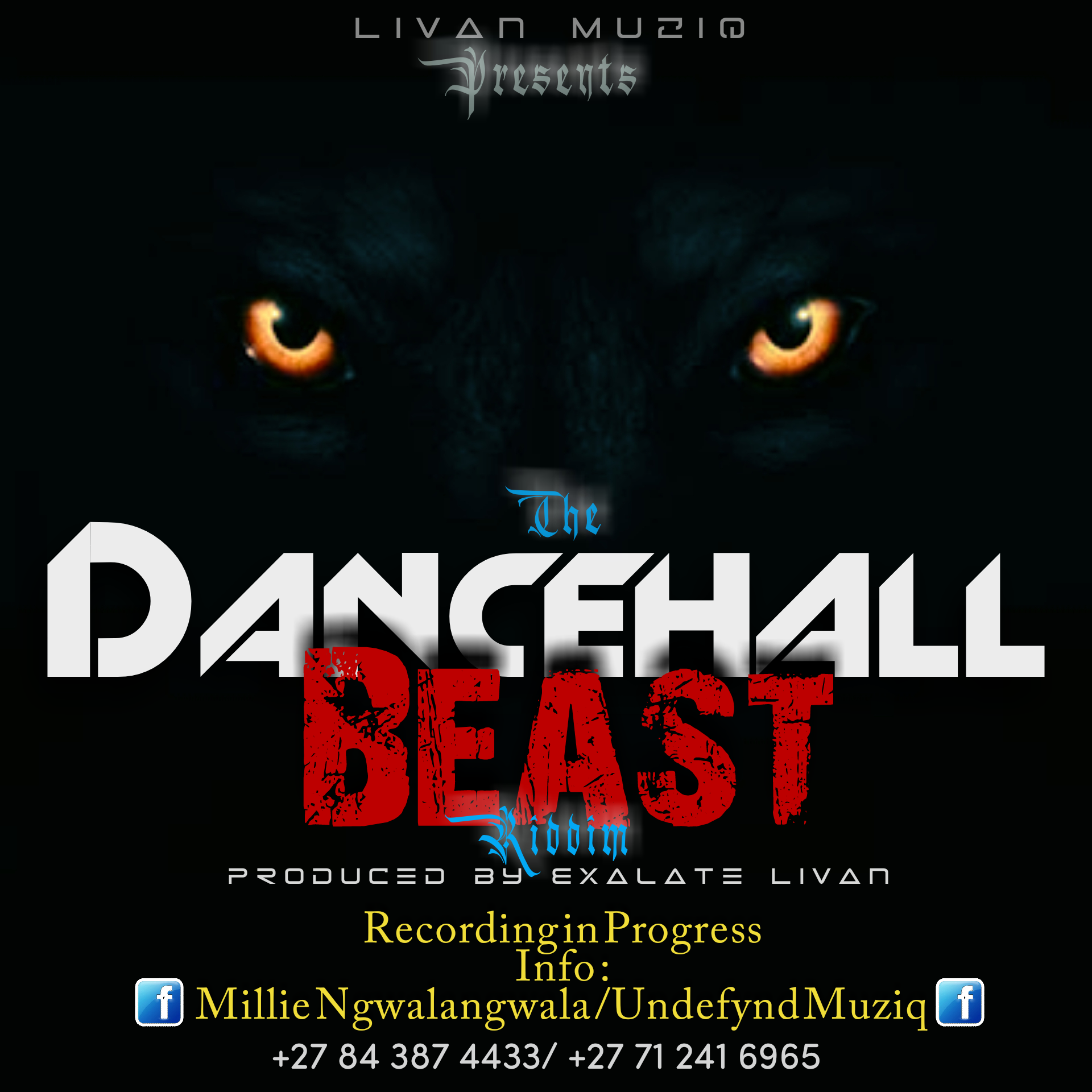 Call For Dancehall Artists: Dancehall Beast Riddim - Livan Music 2023