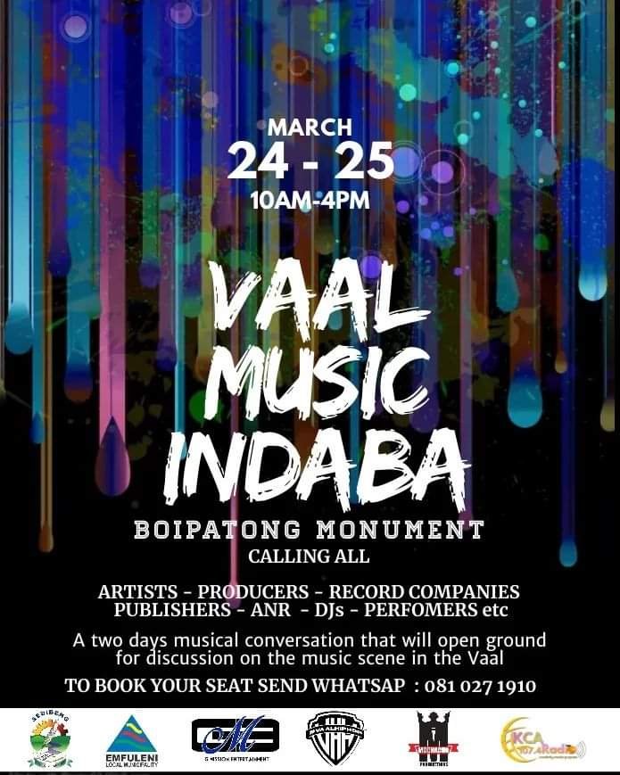Vaal Music Indaba- Open Invitation