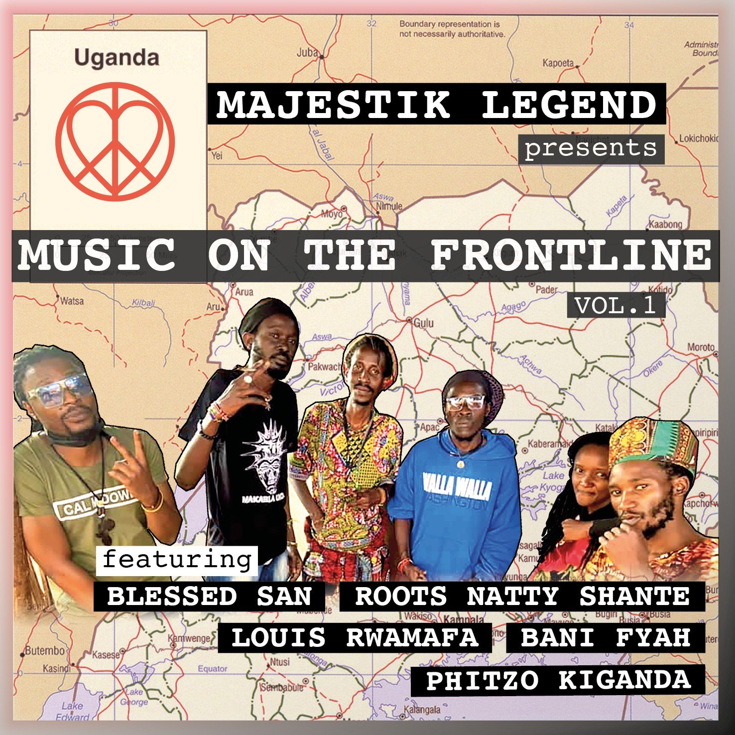 Majestik Legend Presents: Music on the Frontline Vol.1 |  JustaHub Recordings 2023