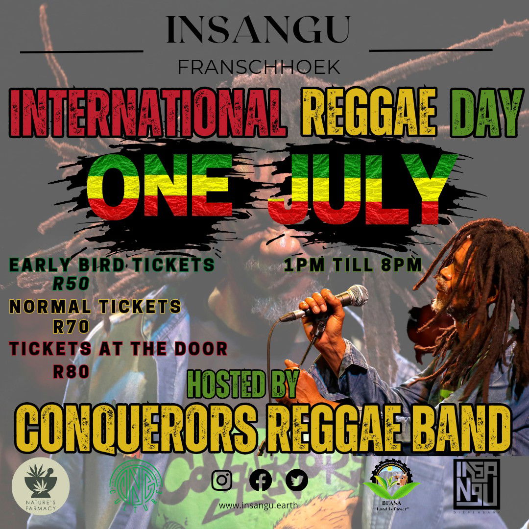 Conquerors Reggae Band Celebrates The Power of Reggae Music and Culture On The 1st Of July #IRD2023.