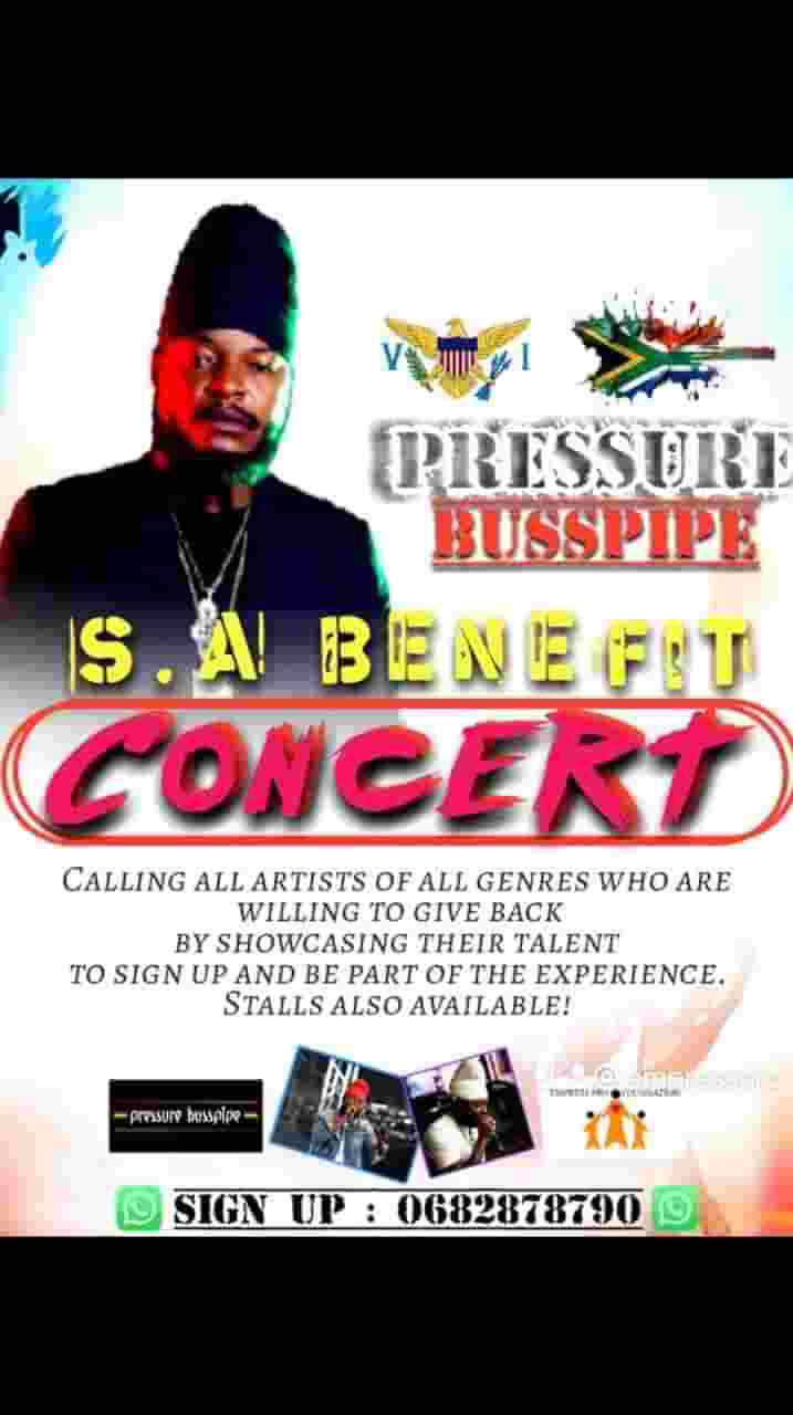 Empowering Hamorny: Benefit Concert Comes to Mzansi, Hosted by Empress Pro Foundation And The International Reggae Star Pressure Busspipe.