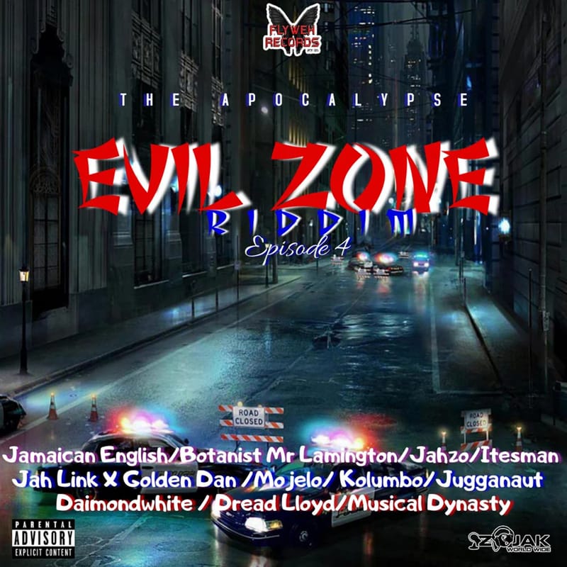 Evil Zone Riddim Ep. 4 V/A - Flyweh Records 2021