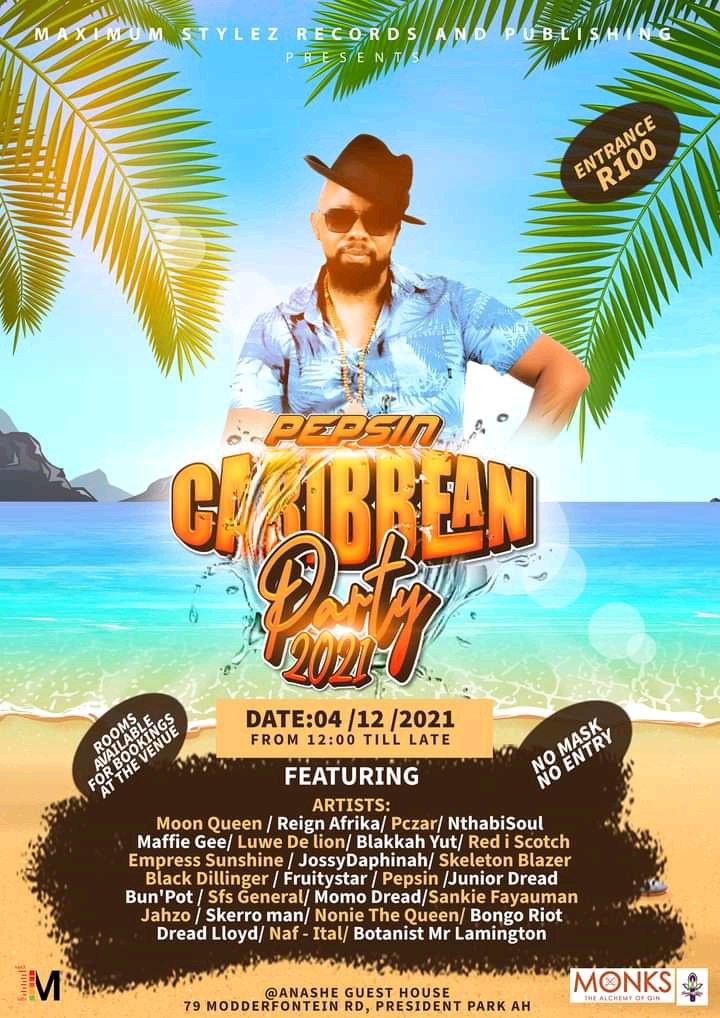 Maximum Stylez Records & Publishing Presents: Pepsin Caribbean bean Party 2021