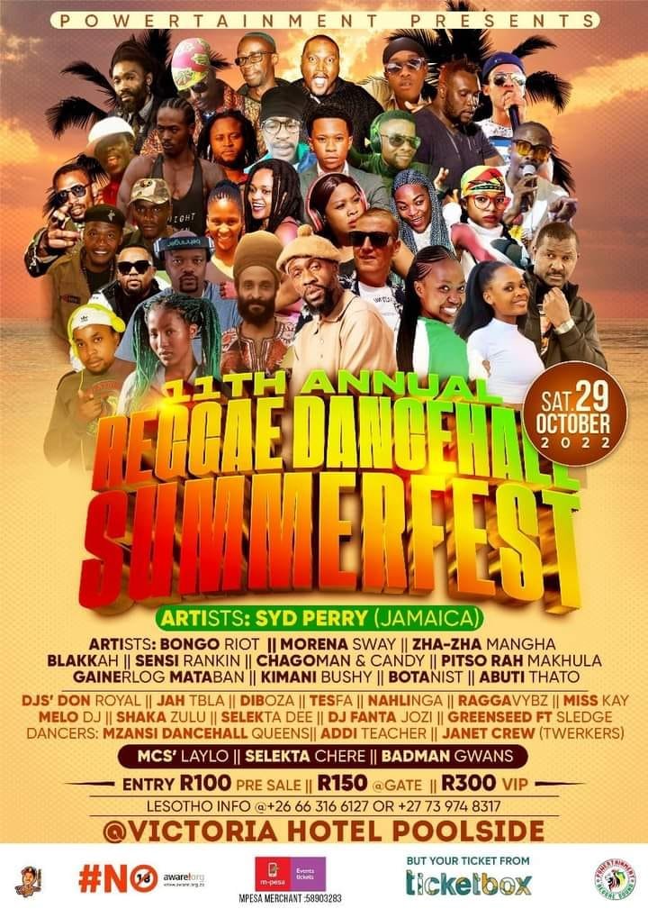 Powertainment Presents: 11th Annual Reggae Dancehall Summer Fest