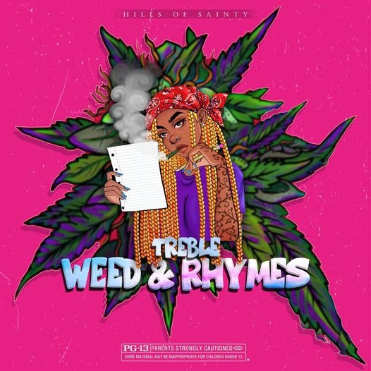TREBLE- WEED & RHYMES (OFFICIAL MUSIC VIDEO)  Hills Of Sainty Records 2023