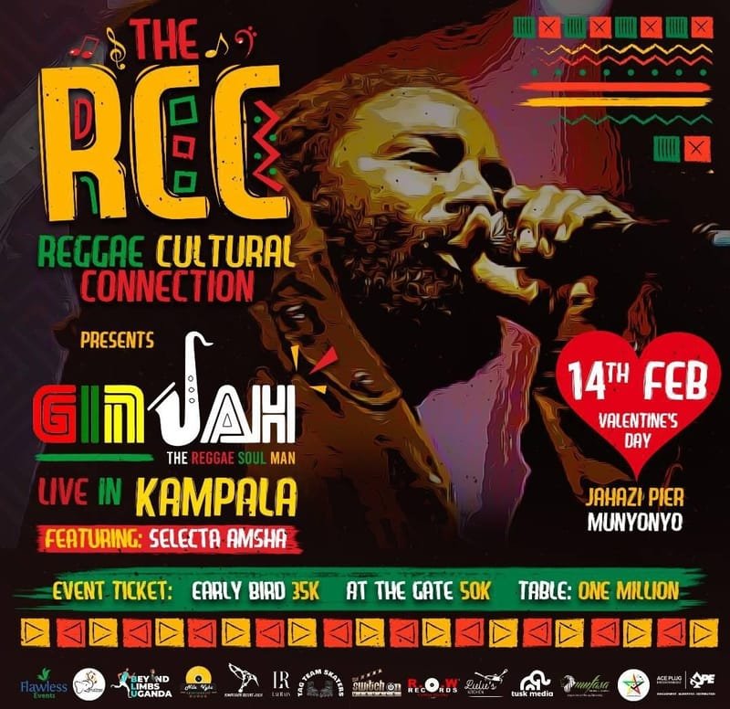Reggae Cultural Connection Presents: #Ginjah "The Reggae Soul Man" Live In Kampala, Uganda