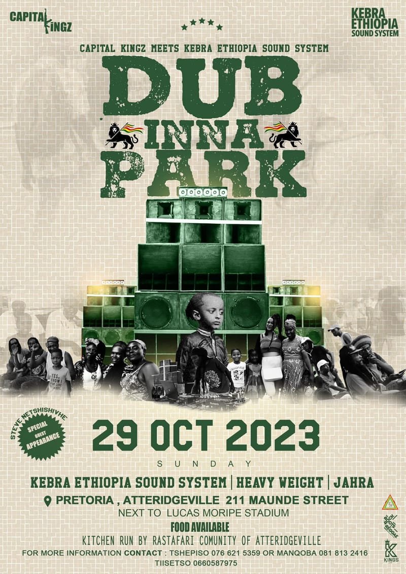 Capital Kingz Meets Kebra Ethiopia Sound System : Dub Inna Park