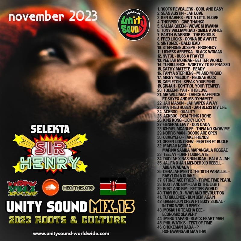 Selekta Sir Henry - Unity Sound Mix 13- Roots & Culture - November 2023