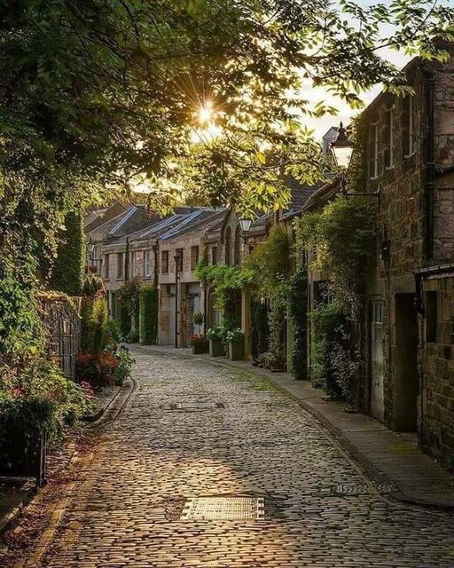 Circus Lane of Edinburgh