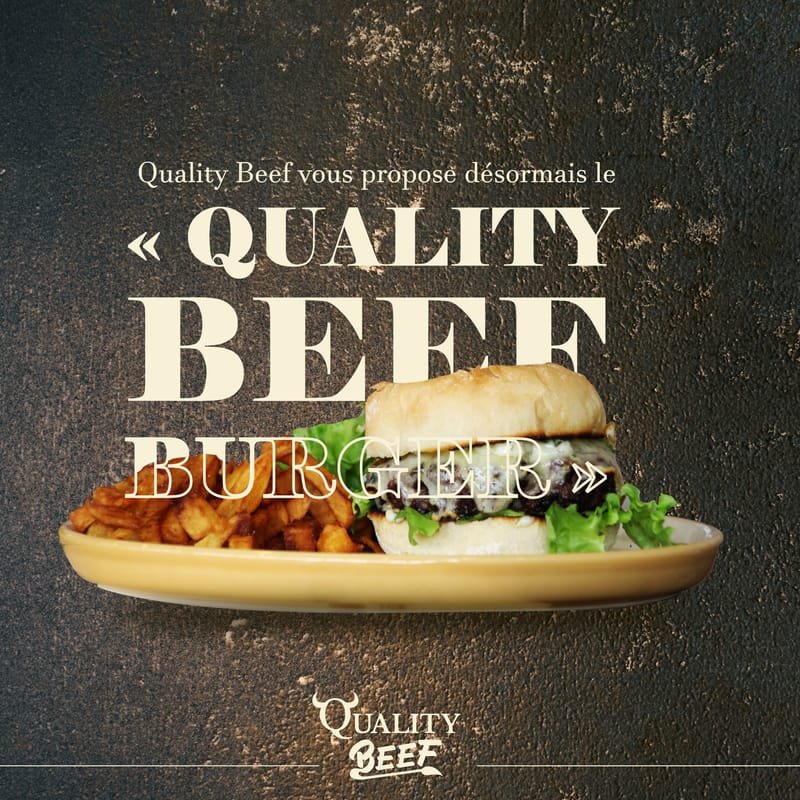 Quality Beef BURGER