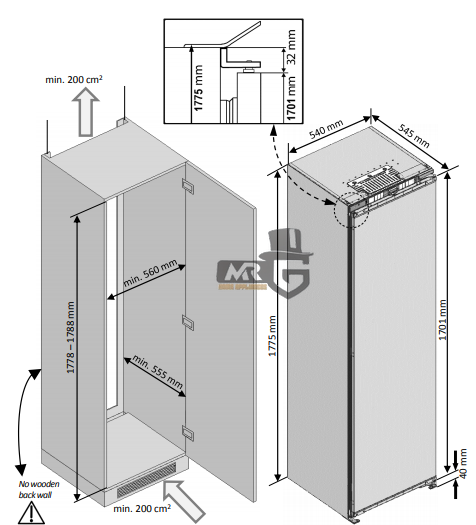 Midea Side By Side 4 Doors Refrigerator & Freezer - Mr G Home ...