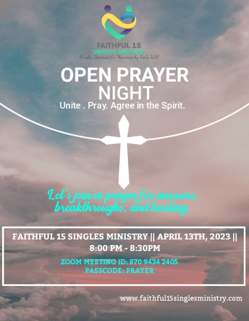 Open Prayer Night