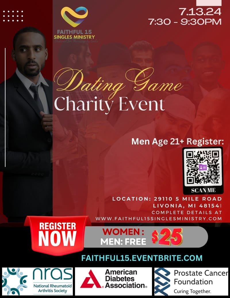 CHRISTIAN SINGLES DATING GAME CHARITY EVENT